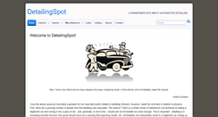 Desktop Screenshot of detailingspot.com